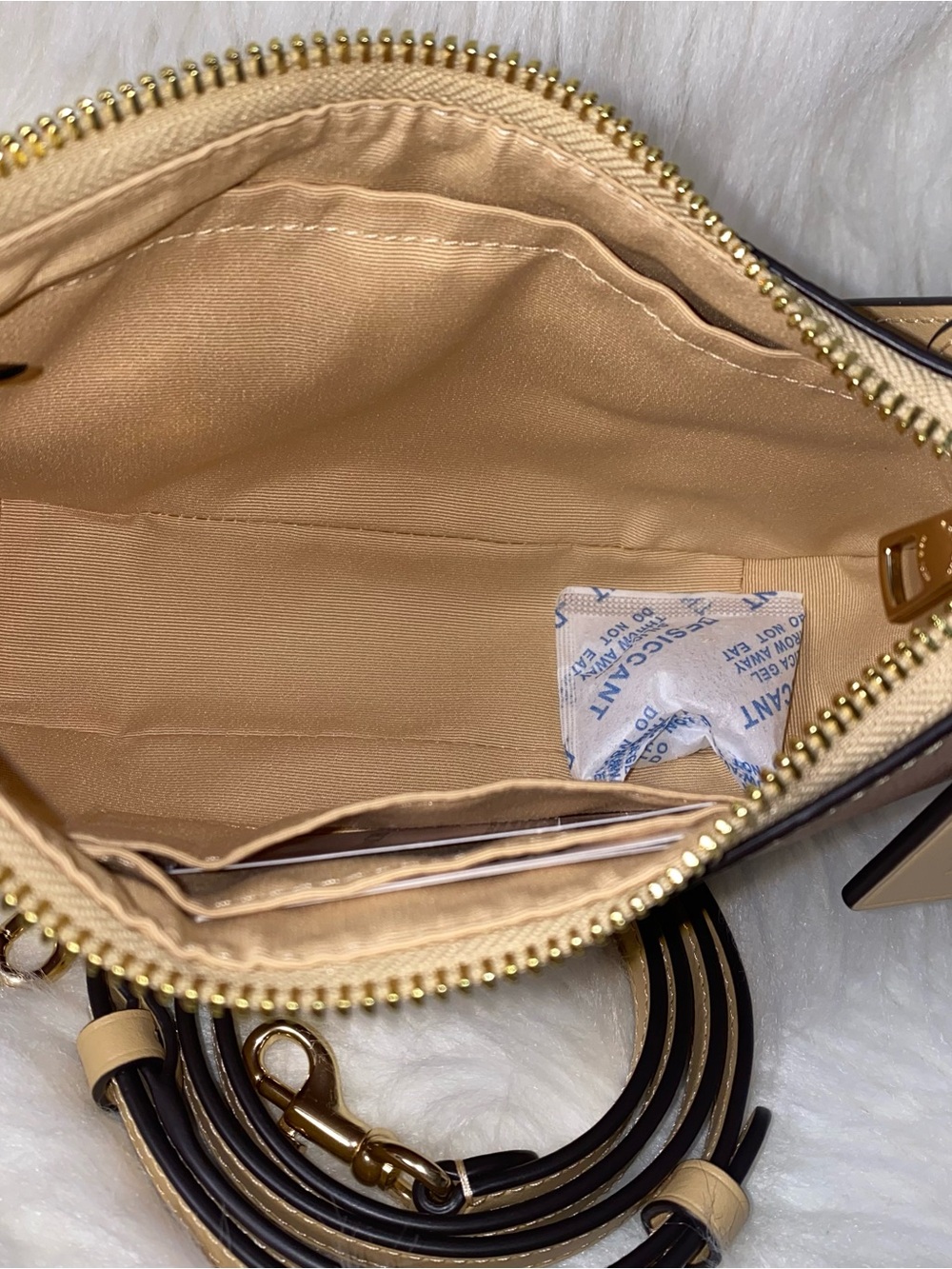 Coach purse Teri Mini Crossbody Bag In Ombre Signature Canvas New - Picture 11 of 15